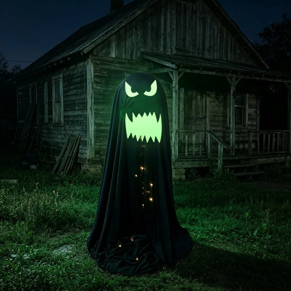 Luminous Halloween Standing Ghost Decor Adjustable Gothic Outdoor Light - up - product image 9