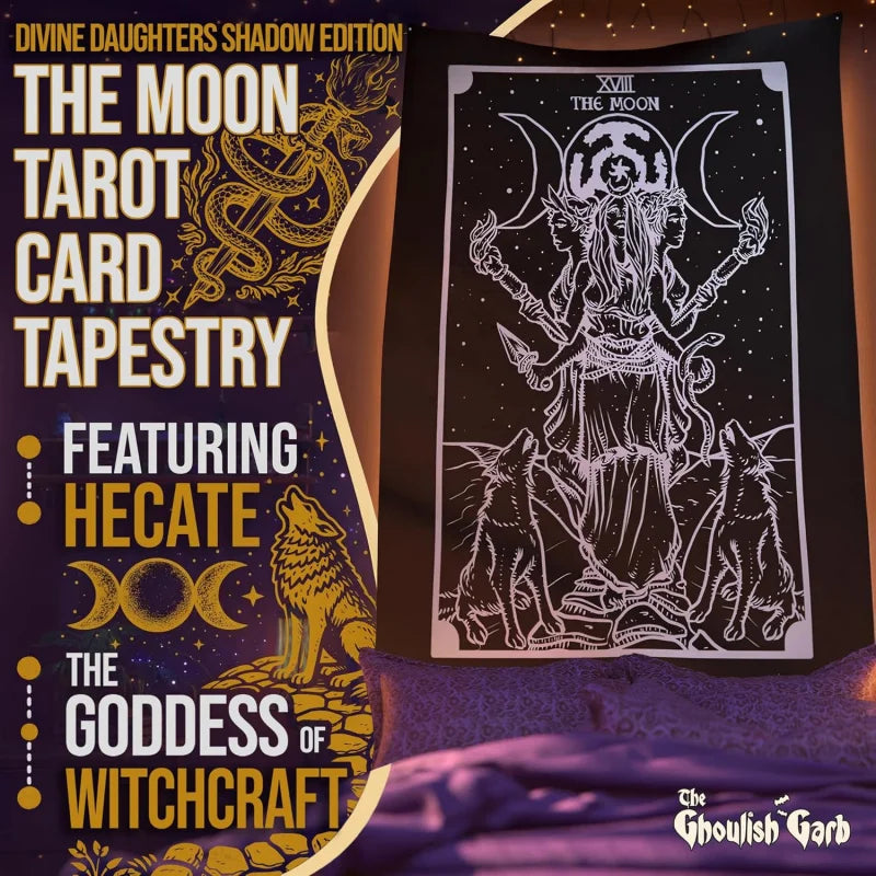 Hecate Goddess Mystical Wall Tapestry