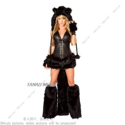 Halloween Party Frog Penguin Panda Cat Fox Monster Dinosaur Pirate Cosplay Costume Jumpsuit Woman Man Party Role Play Bunny Girl