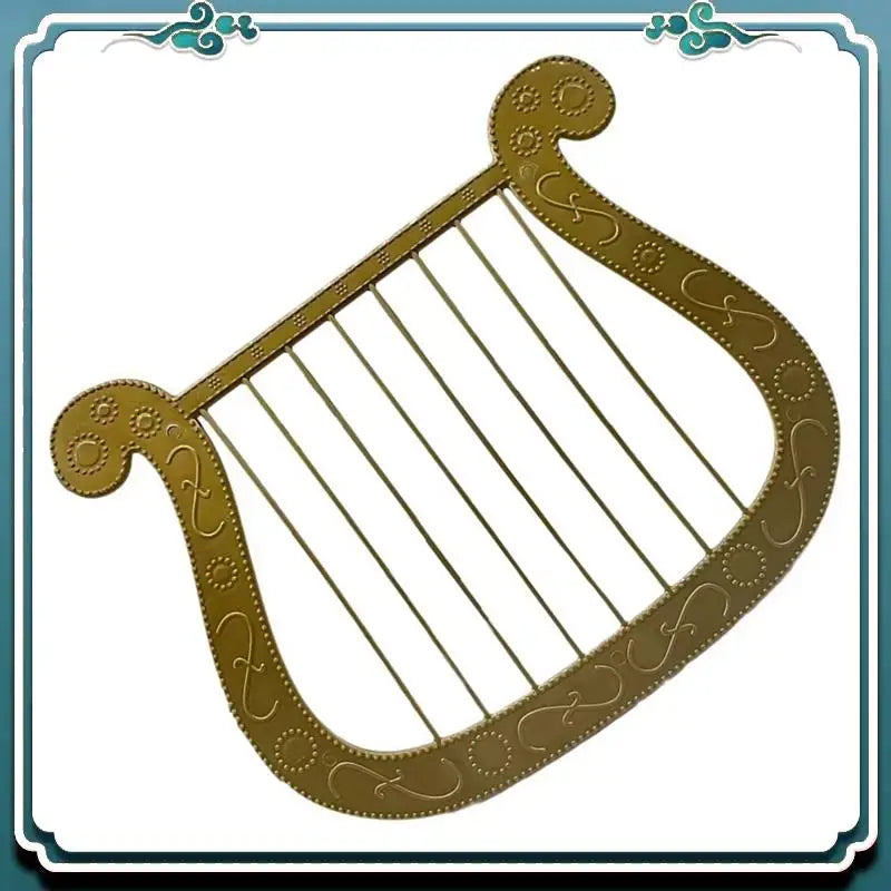 Simulation Harp Plastic Model Harp Halloween Costume Angel Theme Dress Up - product image 3