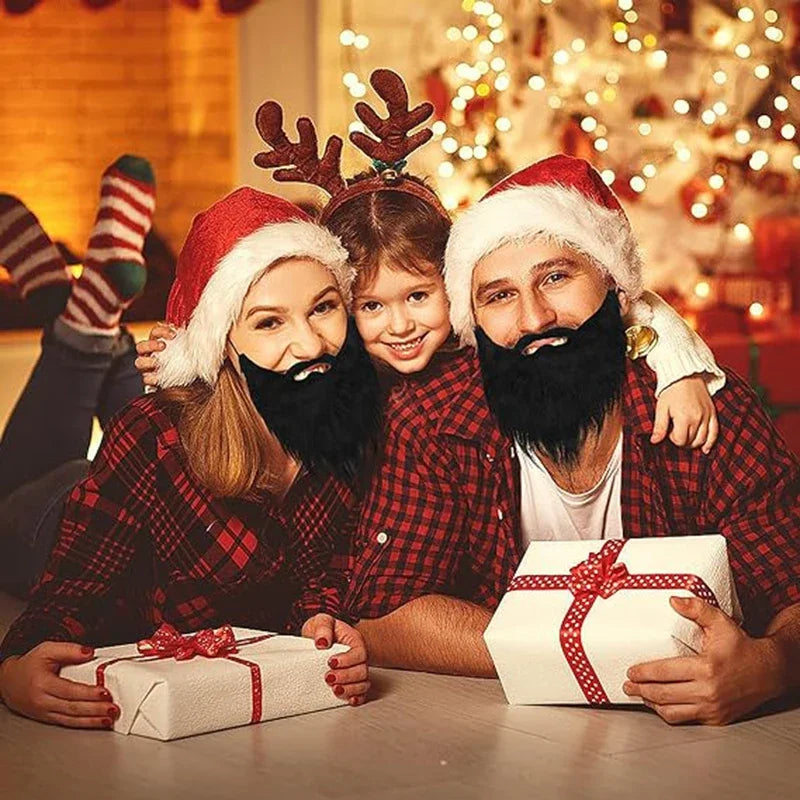 Fake Beard Party Beard Halloween Beard Santa Claus Big Beard White Long Hair - product image 3
