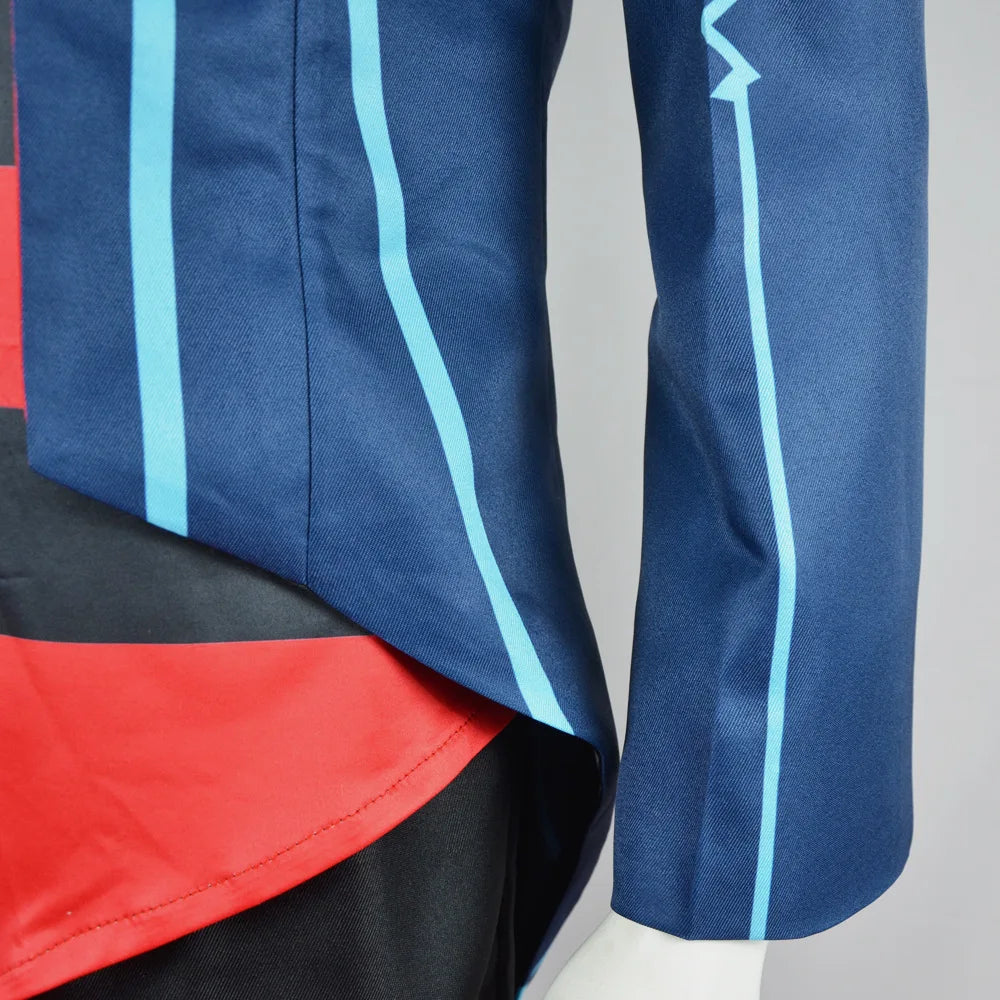 Costume TV Demon Vox Costume Cosplay Outfit Disguise Halloween Suit for Hazbin Hotel - Vox / M