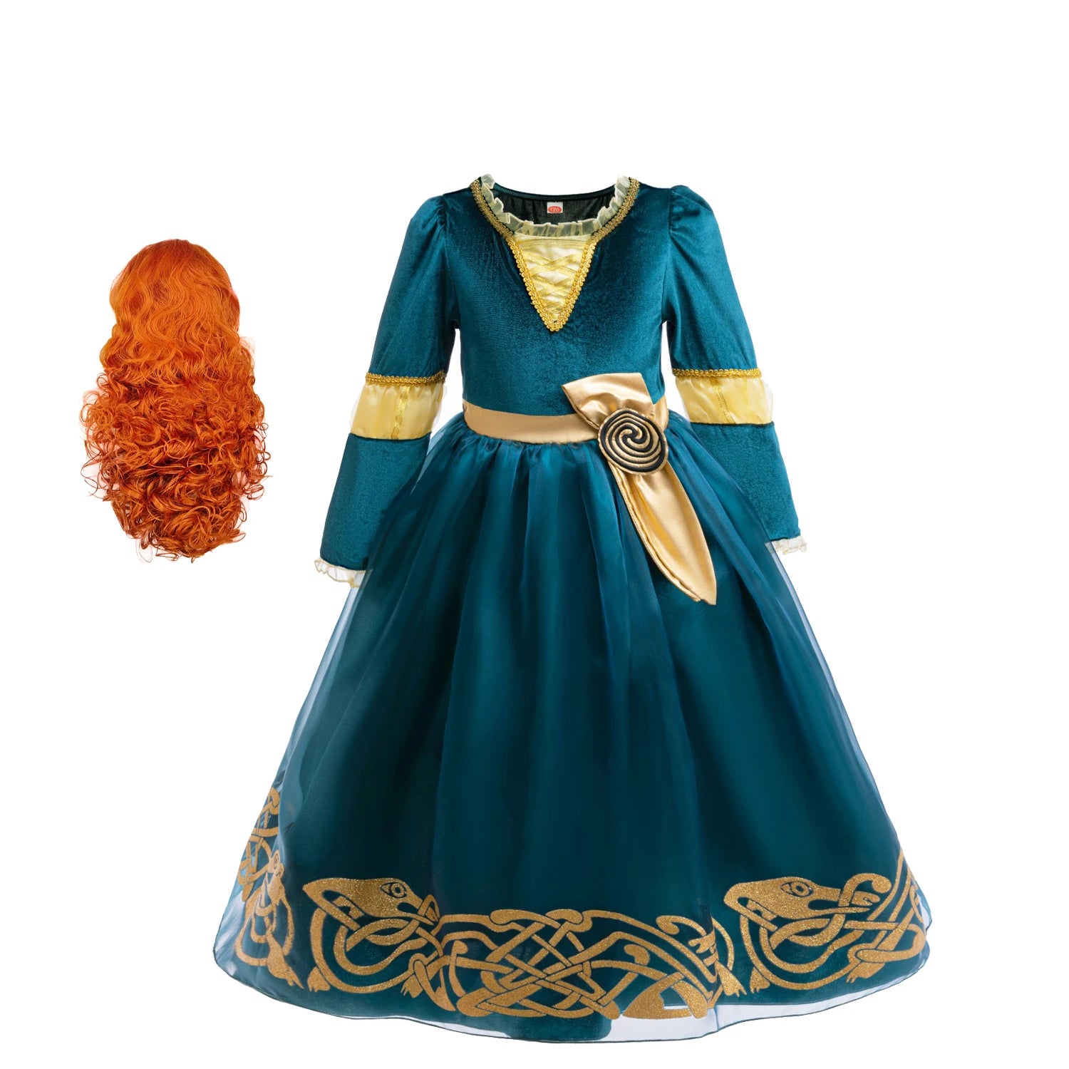 Girls Merida-Inspired Princess Halloween Costume Dress