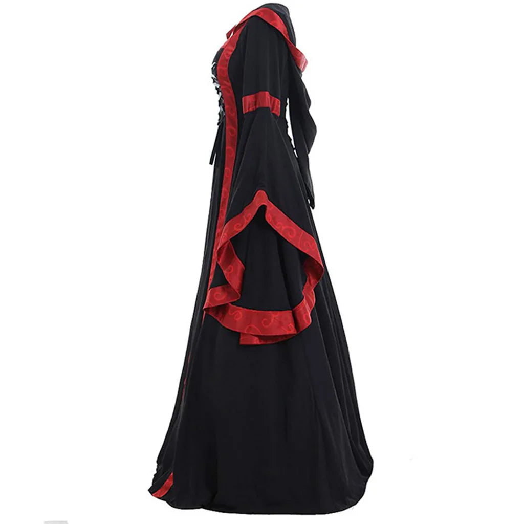Women's Medieval Gothic Witch Halloween Dress - product image 3