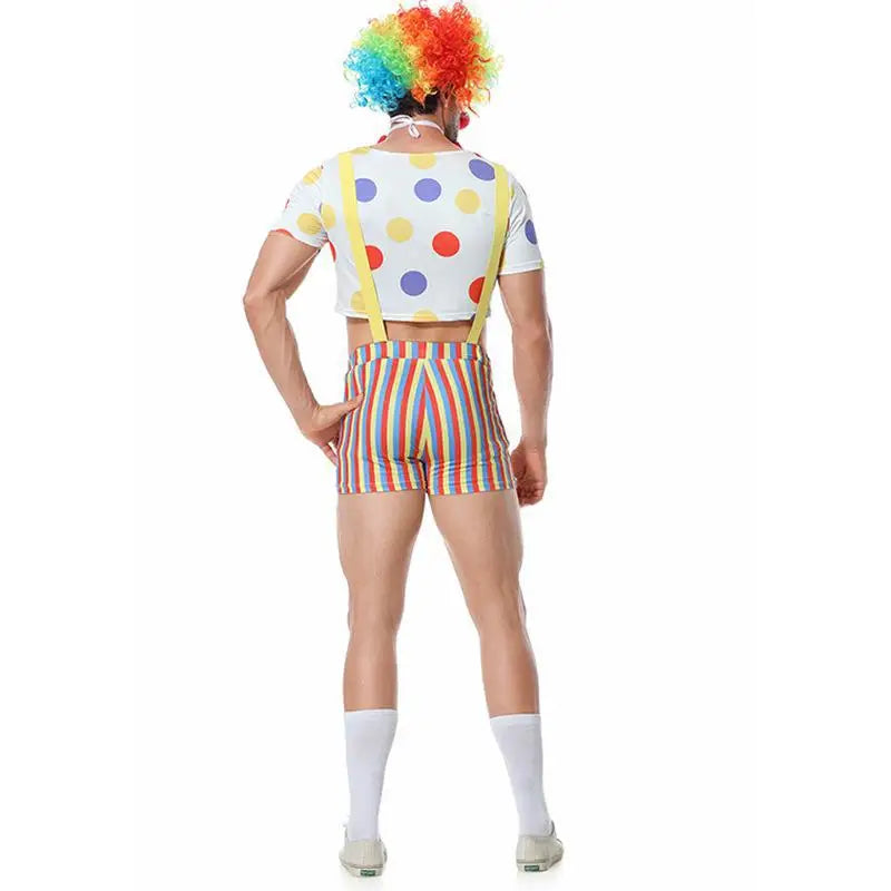 Women's Clown Stylish Oktoberfest Show Costume - alternate view 2