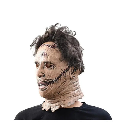 Halloween Horror Party Cosplay Latex Masks Texas Chainsaw Massacre Leatherface Mask Halloween Party - product image 5