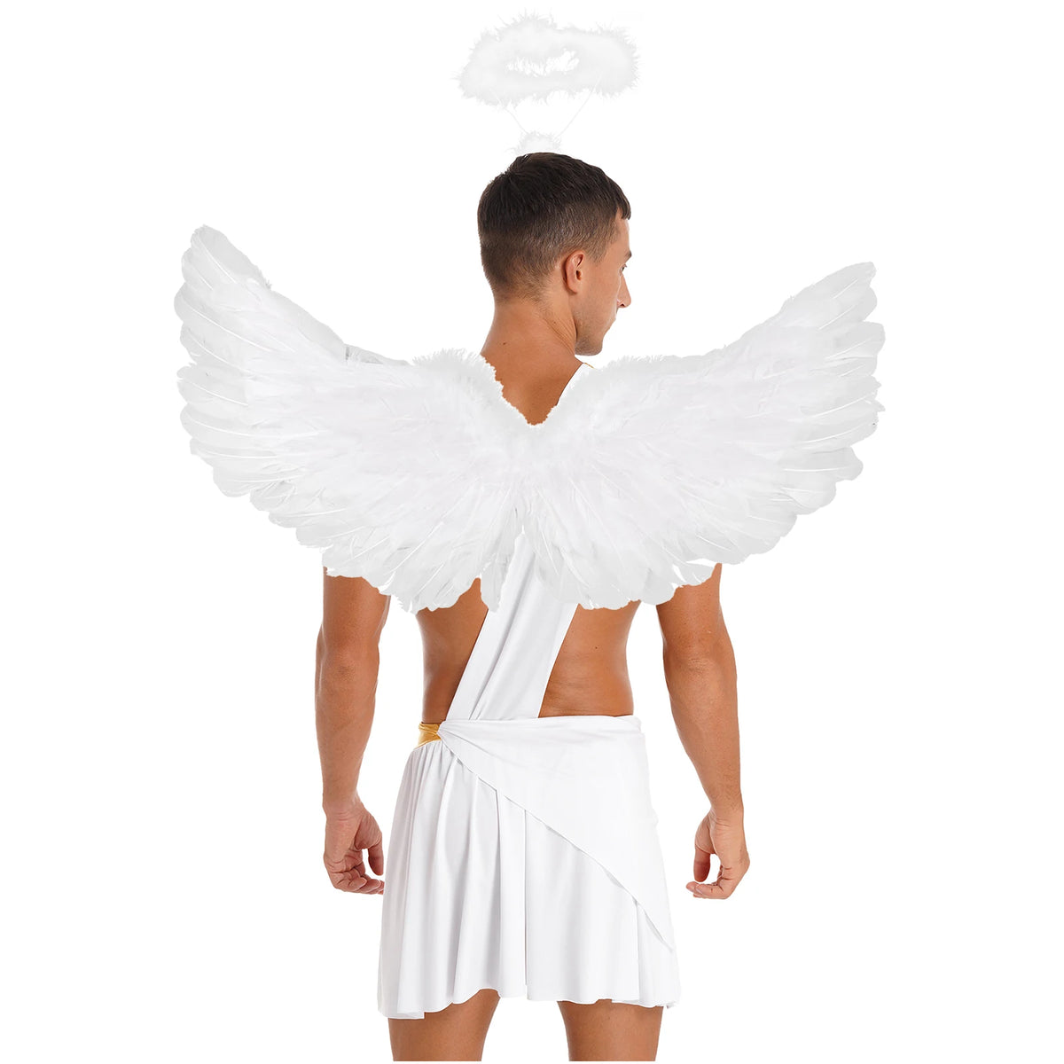 Fallen Angel Costume for Men | Wings & Headband