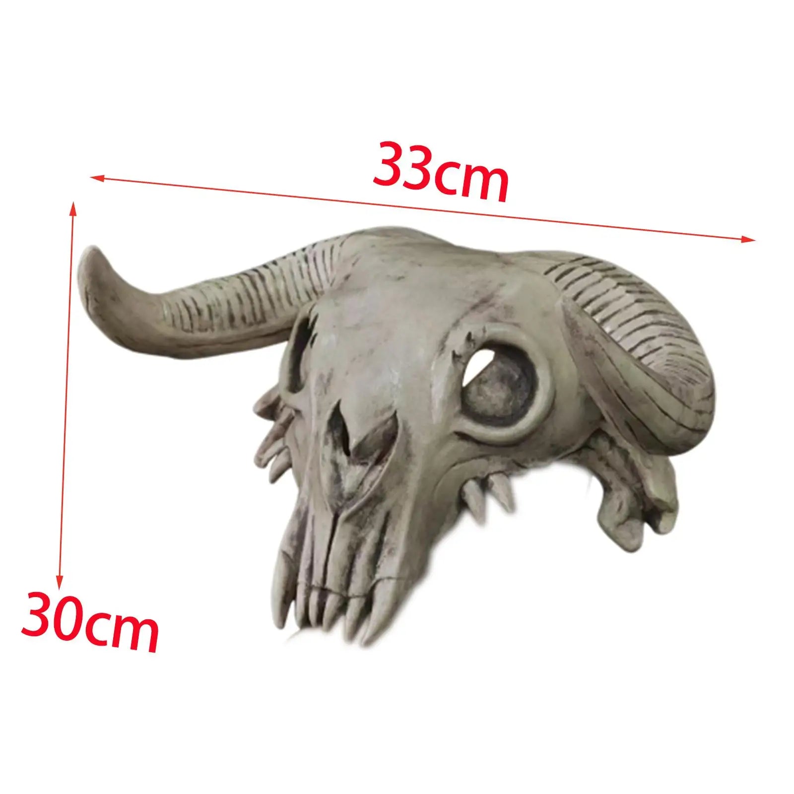 Halloween Skull Cosplay Mask Bull Head Mask for Nightclub Cosplay