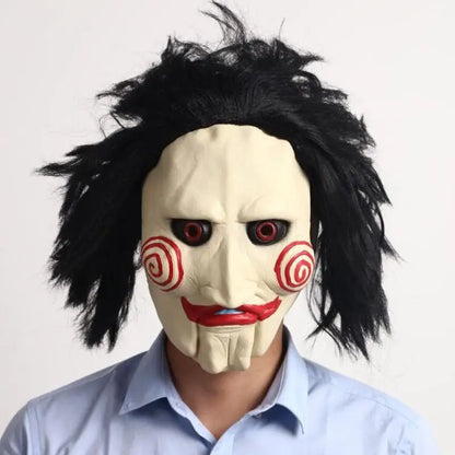 Halloween Various Clown Mask Costume Mask Latex Masks Helmet NPC Prank Scare Headgear Bar - View 21