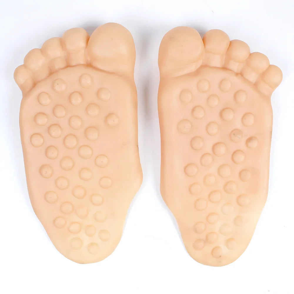 OPHIDIAN Halloween Costume Slippers Toe Pranks Big Feet Bare Feet Immortal Props - GR