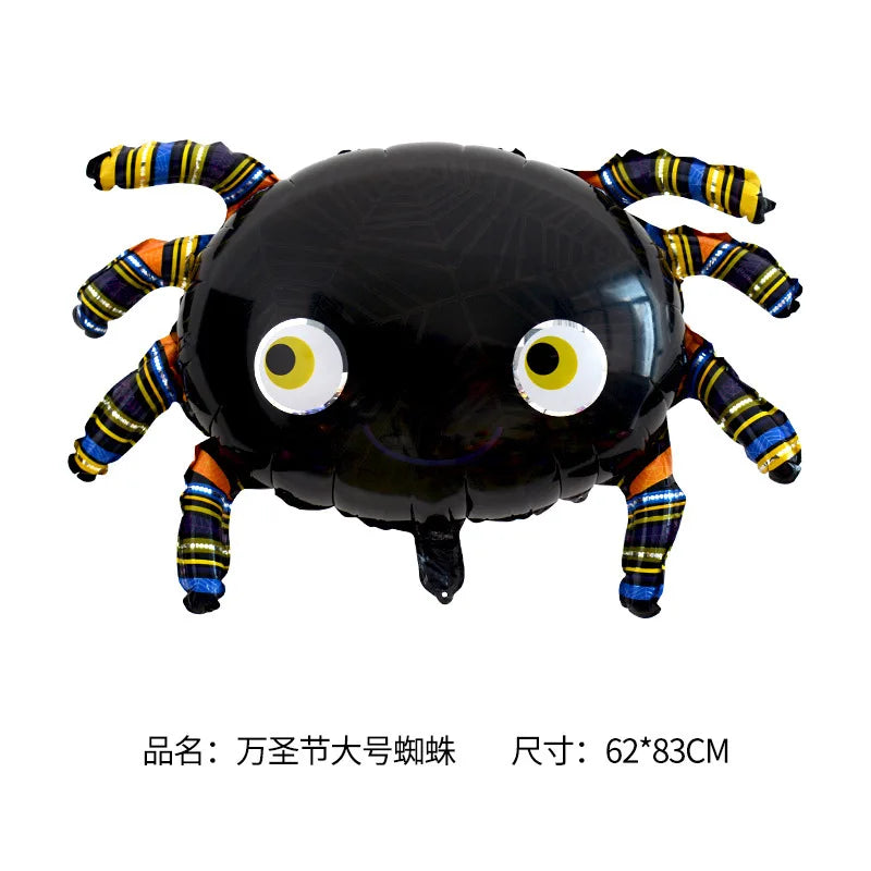 New Halloween Terror Spider Balloon Ghost Festival Party Shopping Mall Event Decoration Home Yard Halloween - product image 6