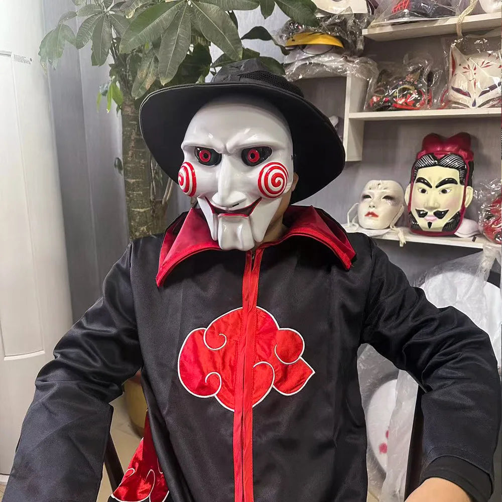 1Piece PVC Masquerade Halloween Saw Chainsaw Killer Theme Mask Super Creepy DIY Gift Mask Nice Quality
