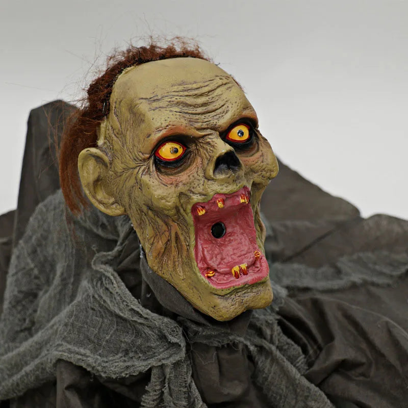Sound-Activated Zombie Halloween Animatronic - product image 4