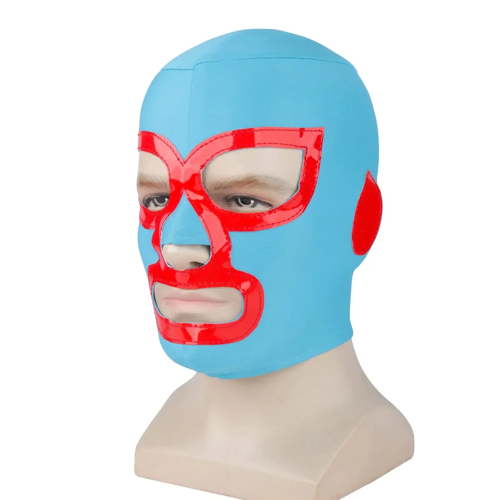 4PCS Mexican Wrestler Lucha Libre Costume Red Cloak Halloween Bullfighting Uniform Adult - View 6