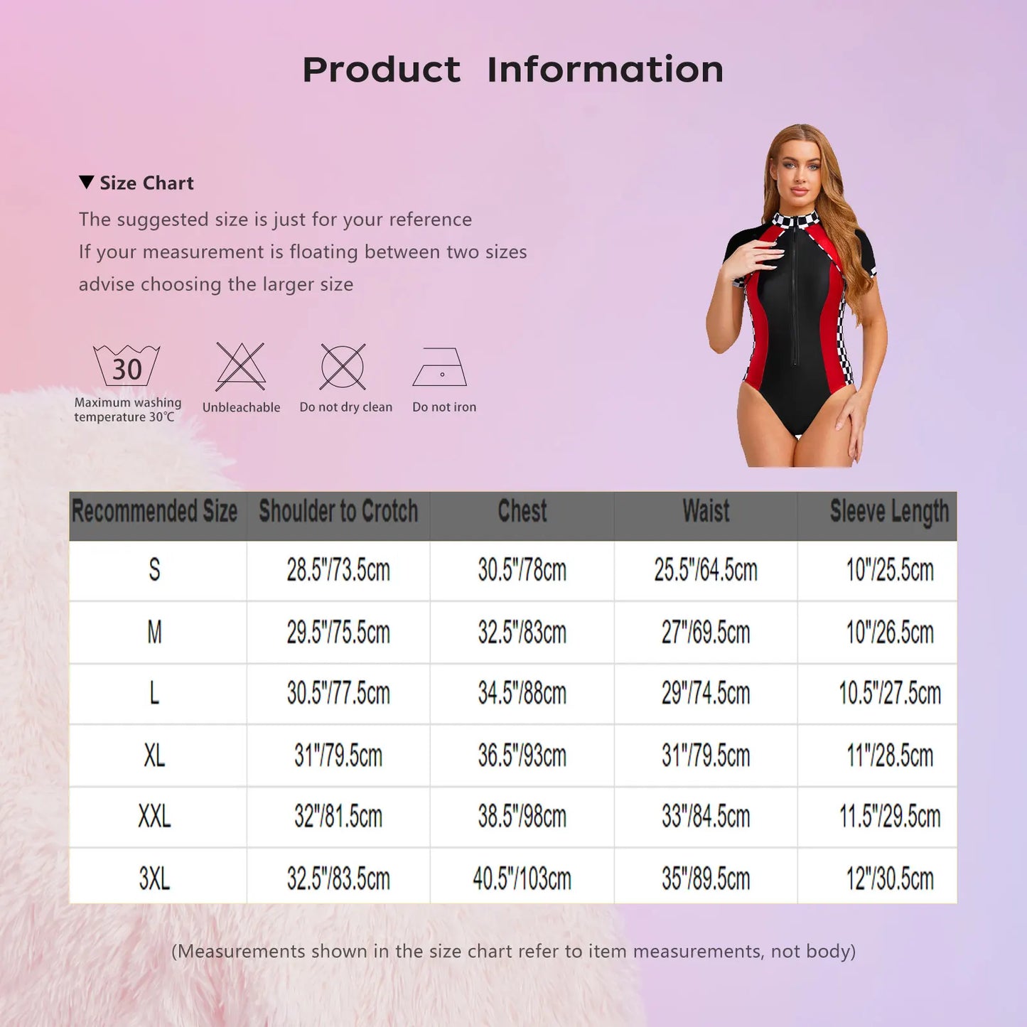 Women's Racer Racing Race Car Driver Short Sleeve Plaid Shiny Bodysuit Costume - alternate view 5