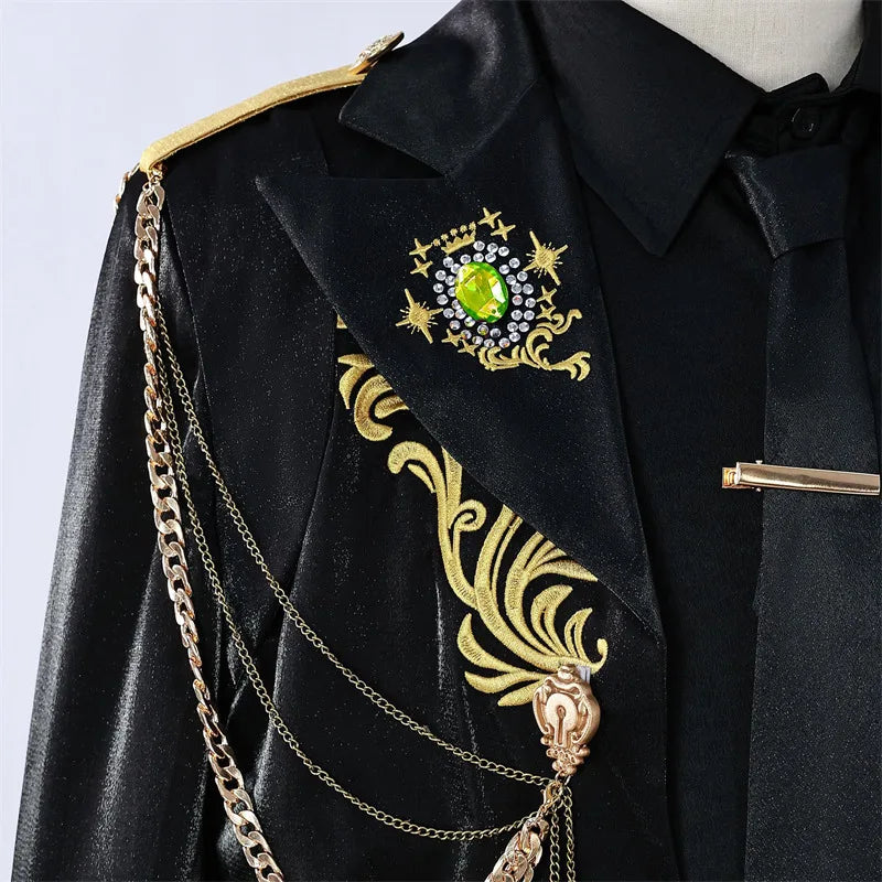 Twisted Wonderland Pomefiore Costume Adult Uniform Anime Halloween Costumes Women Game - Costume D / S