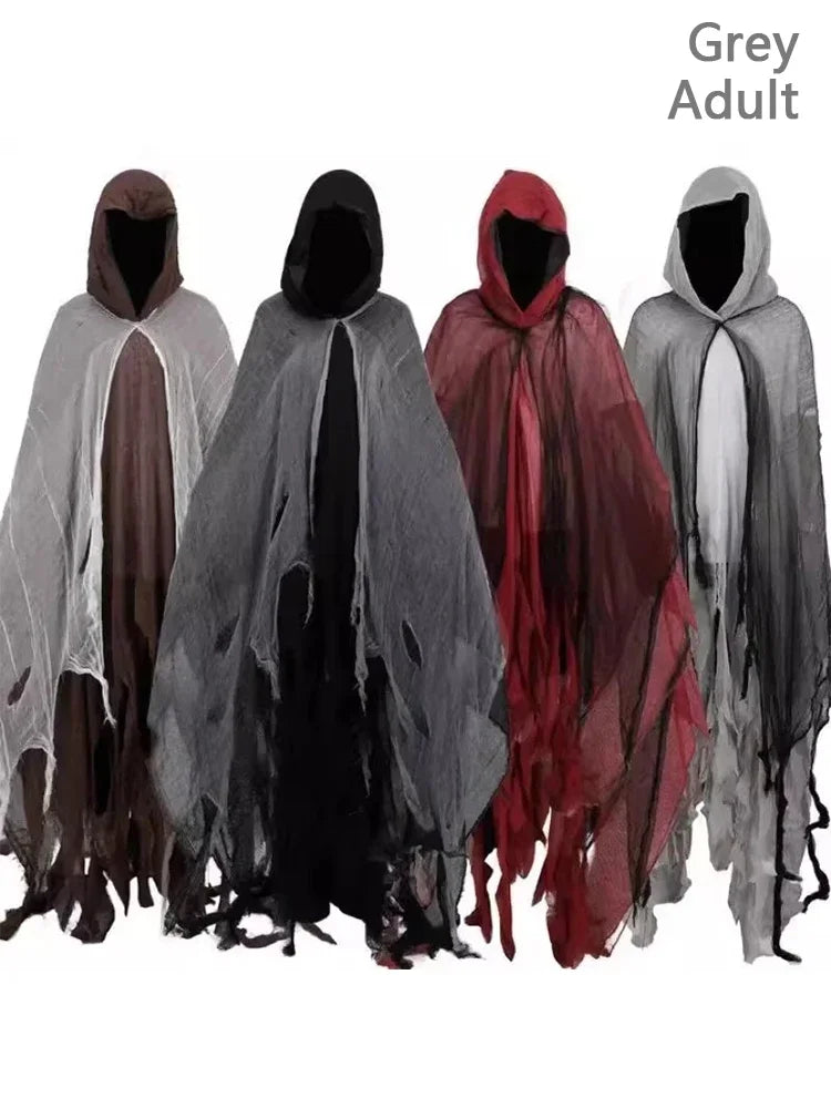 Scary Ghost & Phantom Halloween Costume – Spectral Cloak Design Options