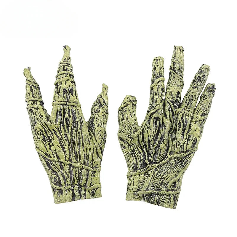 Halloween Makeup Party Props Pranks Terrifying Zombie Blood Gloves Cosplay and Glue Gloves - product image 9