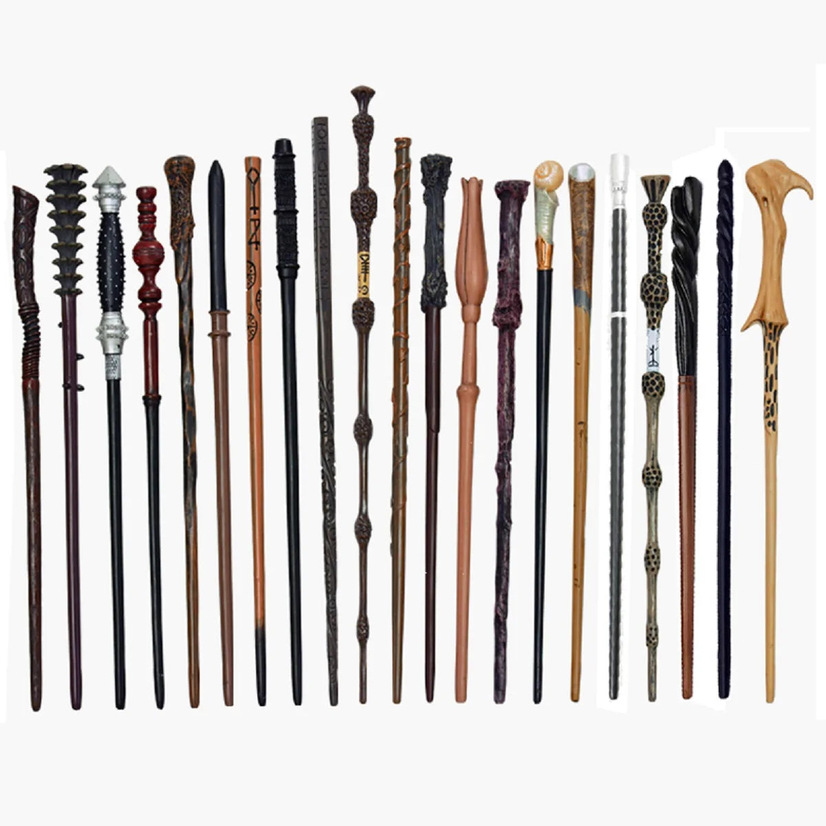 Wizard-Inspired Metal Core Magic Wand Cosplay Prop