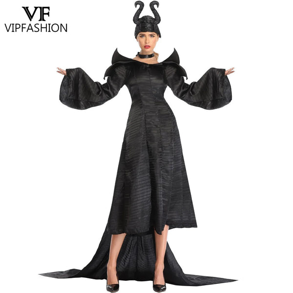 Vip Witch Queen Up Women's Dress Halloween Costume