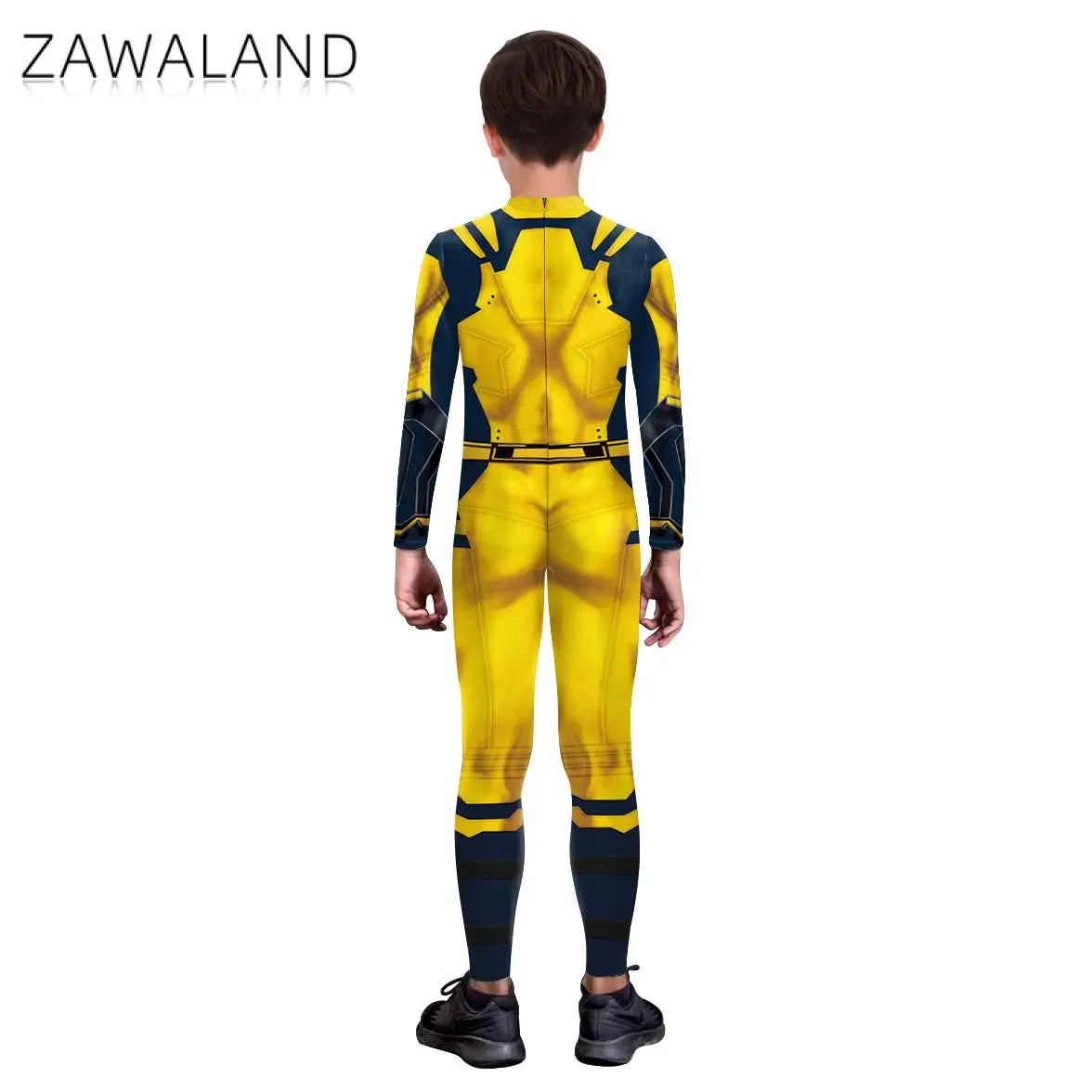 Zawaland Wolverine Deadpool Cosplay Jumpsuit Superhero Boys Girls Deadpool Adult Halloween Zenti James - product image 5