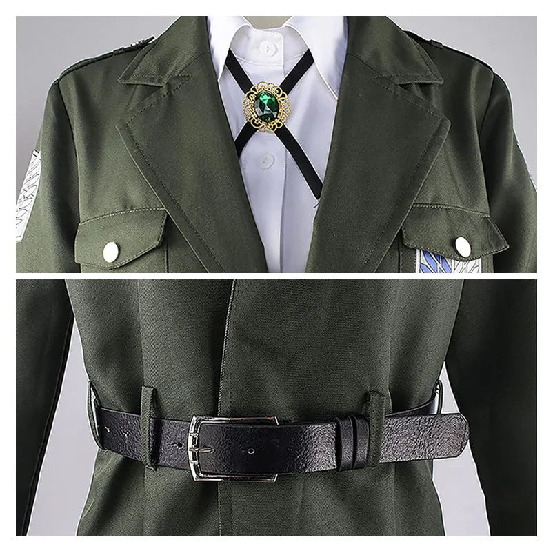 Attack Titan Shingeki No Kyojin Soldier Unisex Jacket Halloween Costume - product image 3