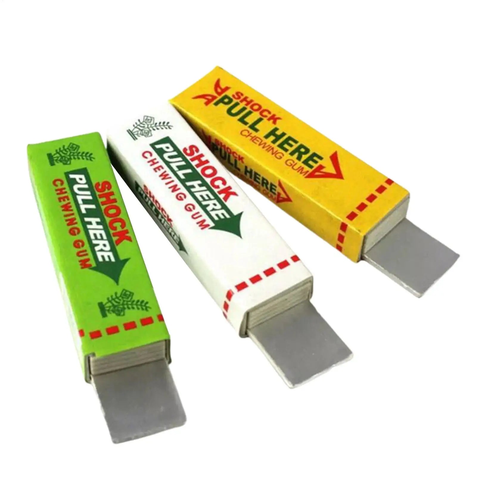 1PCS NEW Electric Shock Chewing Gum And Magic Just kidding little toy Prank Toy For Teasing friends Easy April Fool's Day