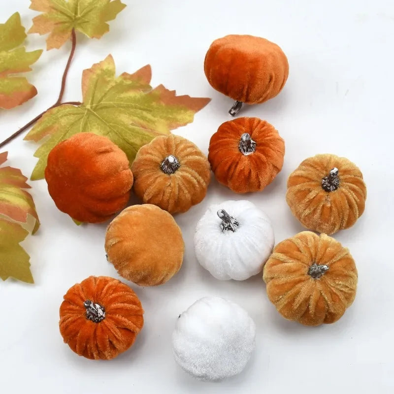 10pcs Halloween Pumpkin Set 5CM Artificial Pumpkin Decorations Halloween - product image 7