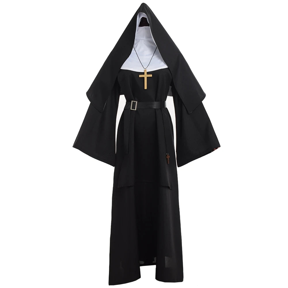 Women's Nun Scary Nun Costume - alternate view 7