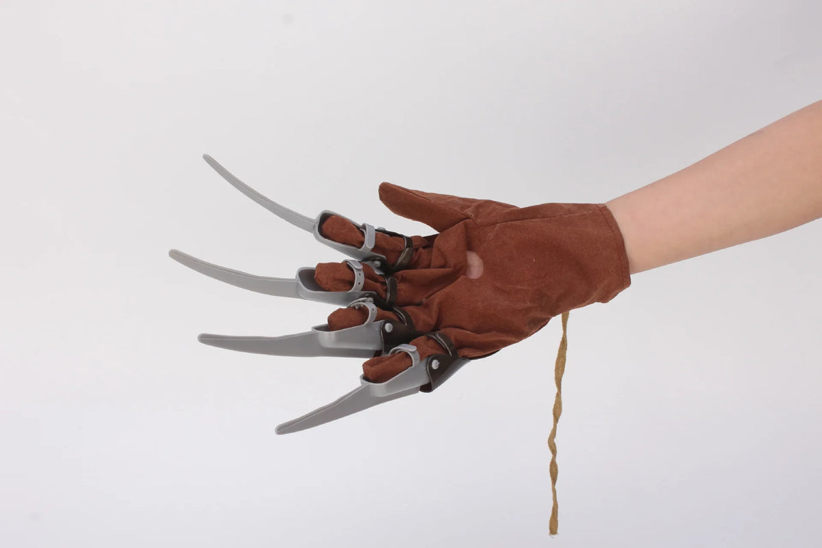 Nightmare Slasher-Inspired Costume Gloves Horror Costumes Handwear Props