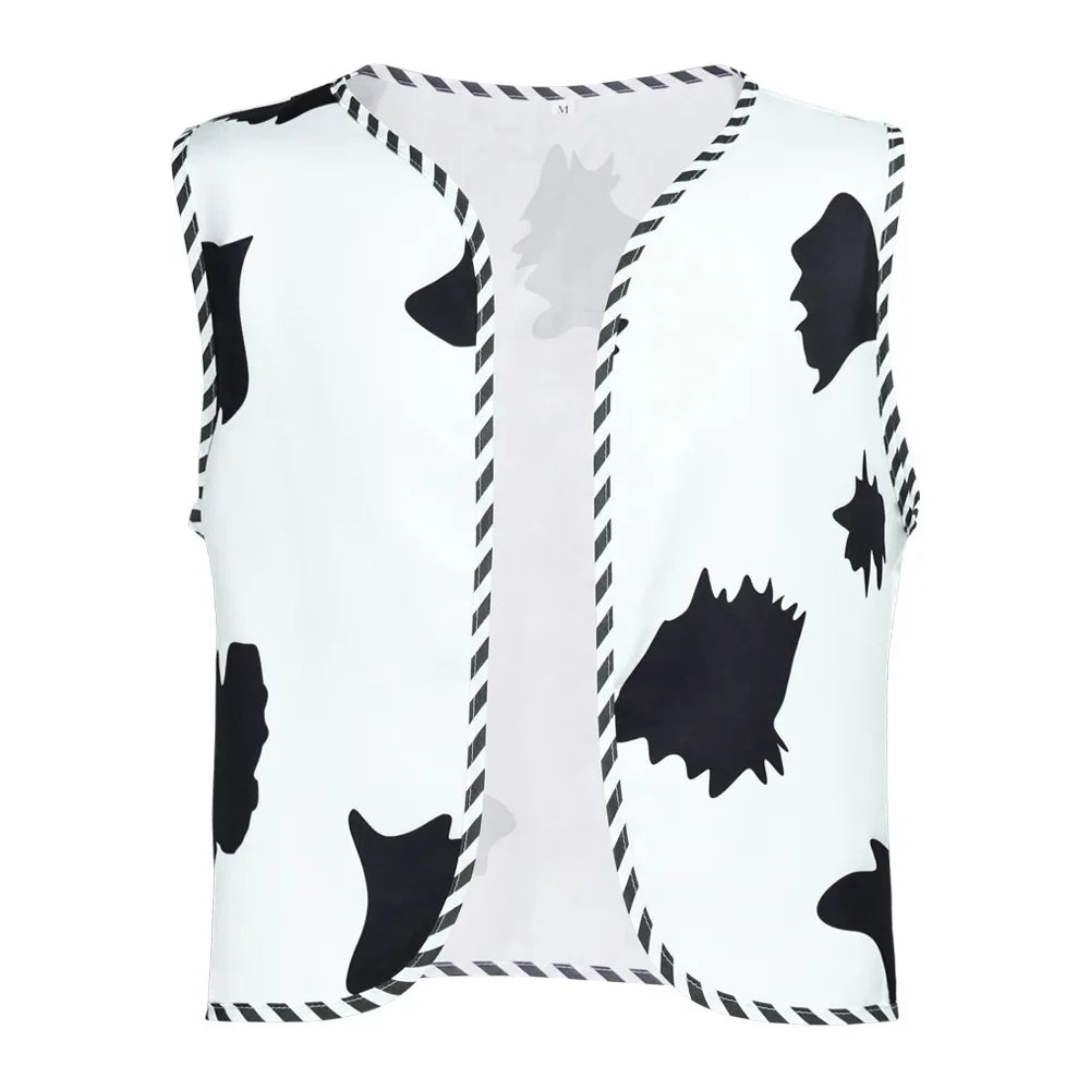 Adult Toy Woody Costume Story Halloween Woody Tracy Costume Shirt Vest Bandana Cowboy - as shown 1 / XXL