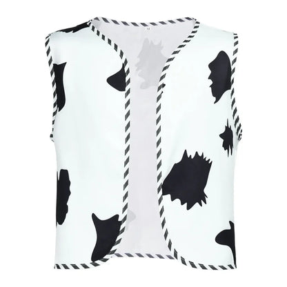 Adult Toy Woody Costume Story Halloween Woody Tracy Costume Shirt Vest Bandana Cowboy - as shown 1 / XXL