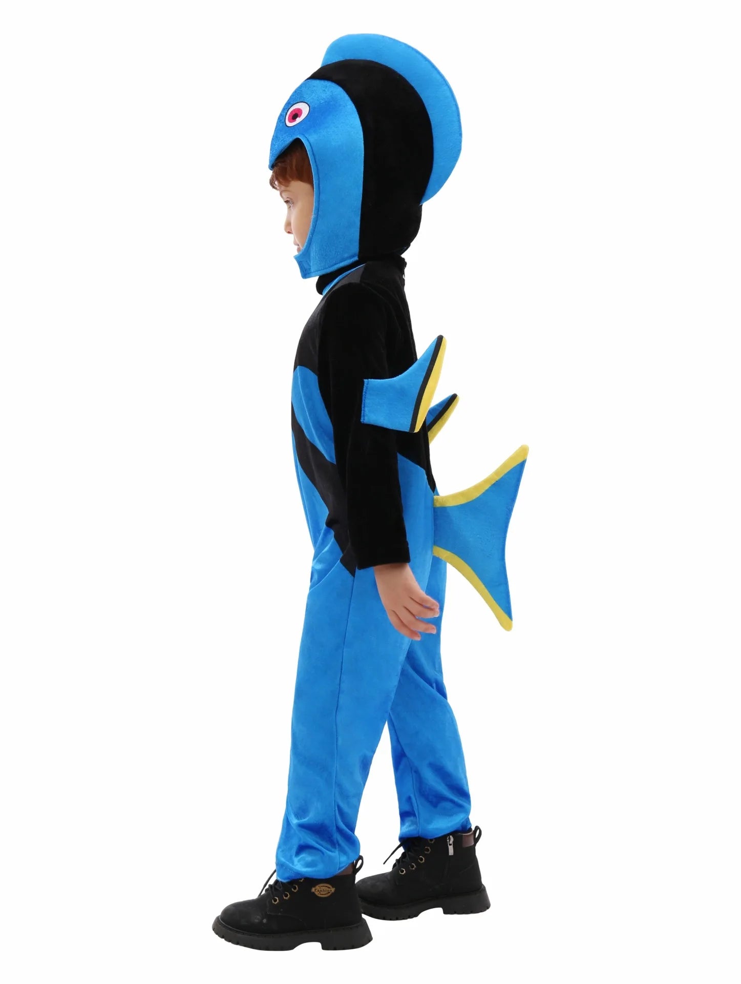 Ocean Halloween Cosplay Little Shark Mermaid Flounder Costume Funny Sea Creature Clownfish Boys