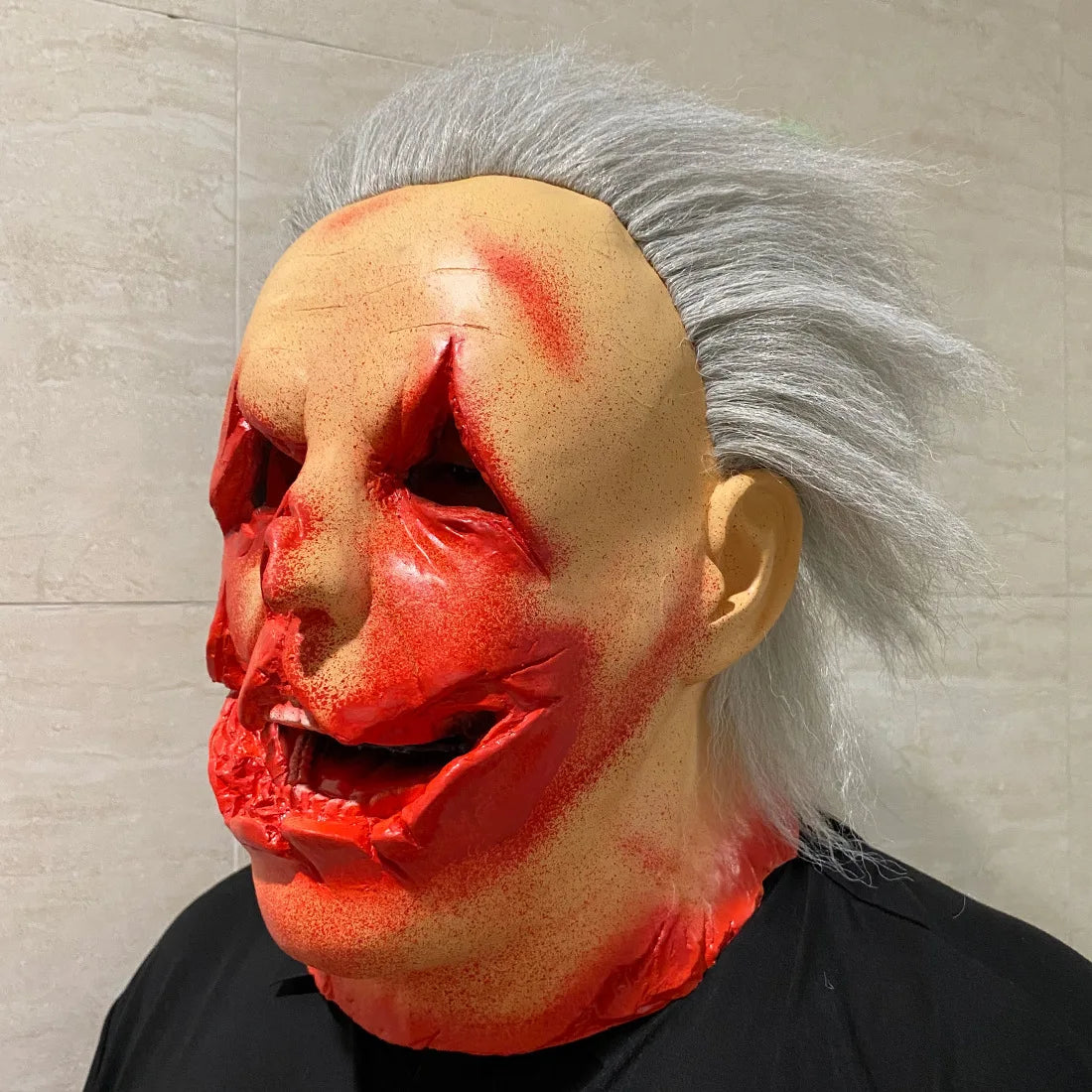 Scary Monster Mask Creepy Realistic Latex Character Face Masks for Halloween Costume - View 4