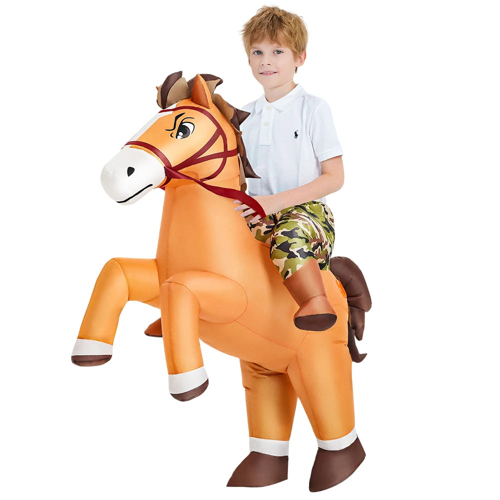 Kids Child Dinosaur Inflatable Costume Anime Costume Costumes Dress Suits for Boys