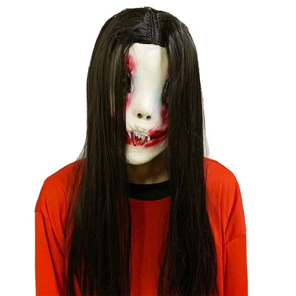 Halloween Horror Face Mask Toy Props for Men and Women's Costume Bar Accessories Escape - View 5