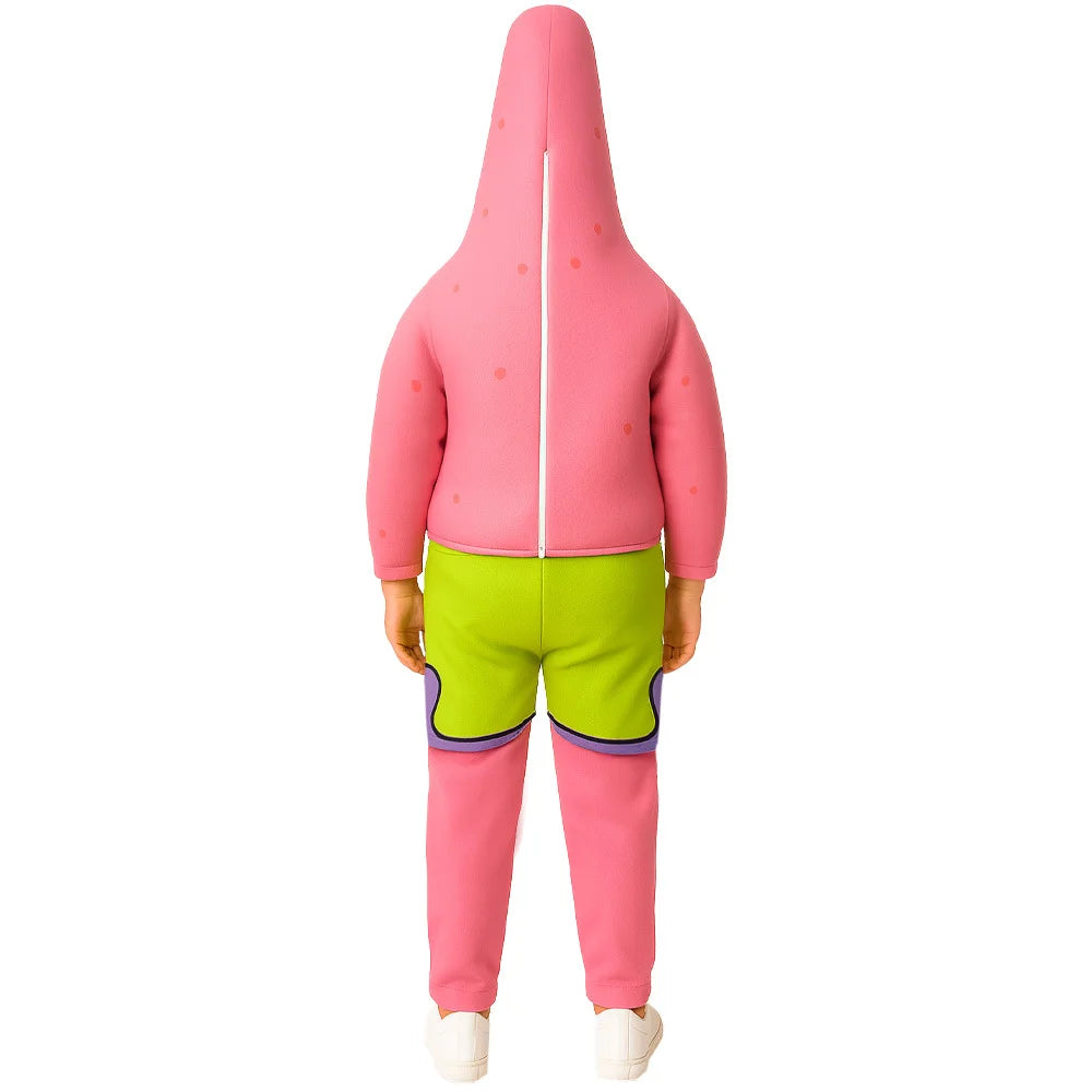 Halloween Kids Costumes Anime Cartoon Character Pai Da Xing Bodysuit Sponge Baby Costume - J4229-1 / one size fits all