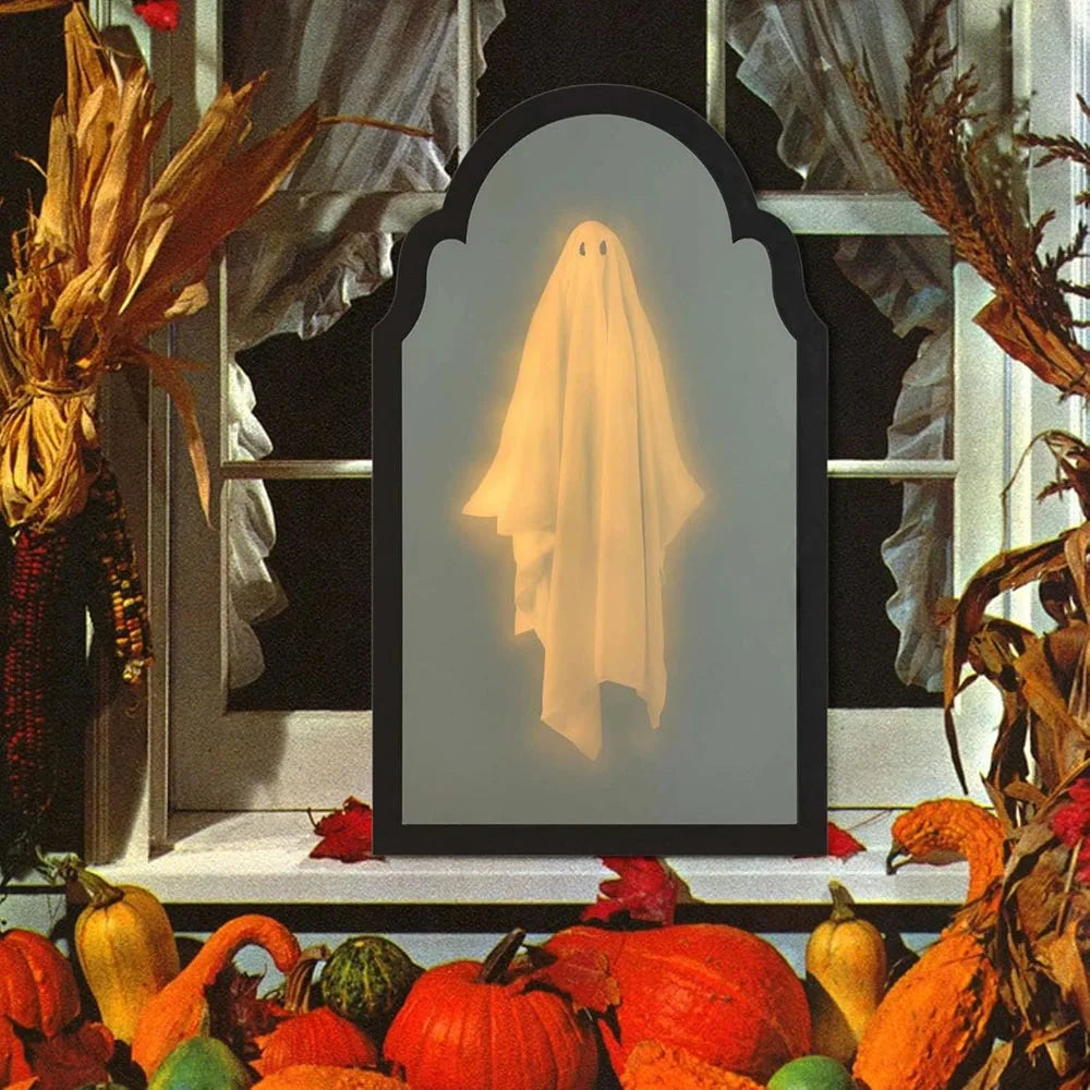 USB Halloween Hologram Ghost Mirror, Spooky Scary Ghosts for Halloween Decor - product image 4