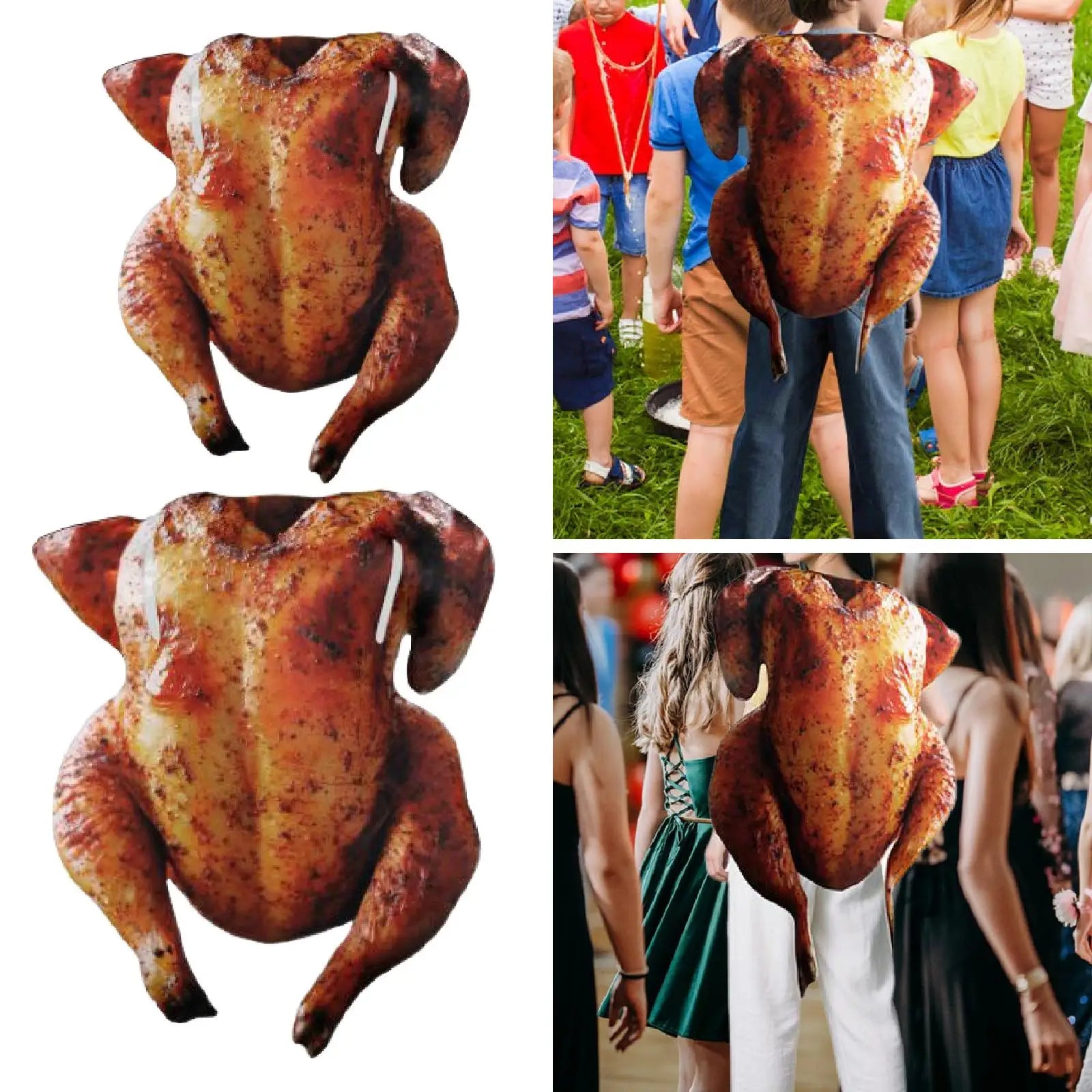 Halloween Roast Turkey Costume Thanksgiving Outfit for Halloween - View 4