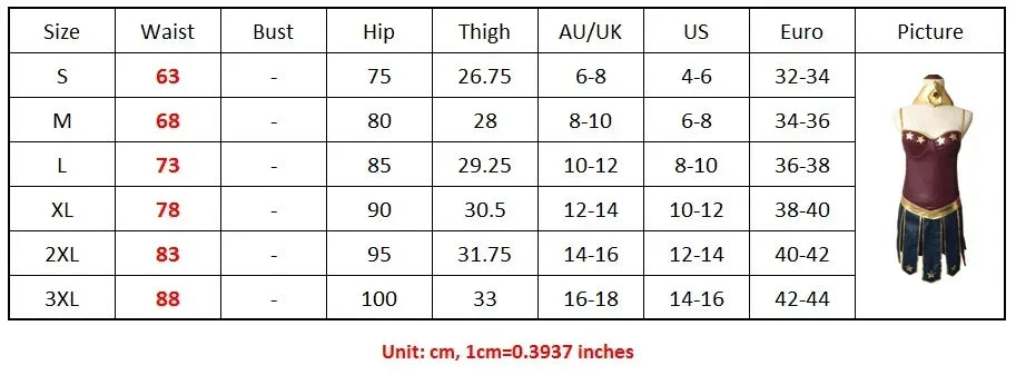 Women's Superhero Wonder Superwomen Costume - alternate view 3