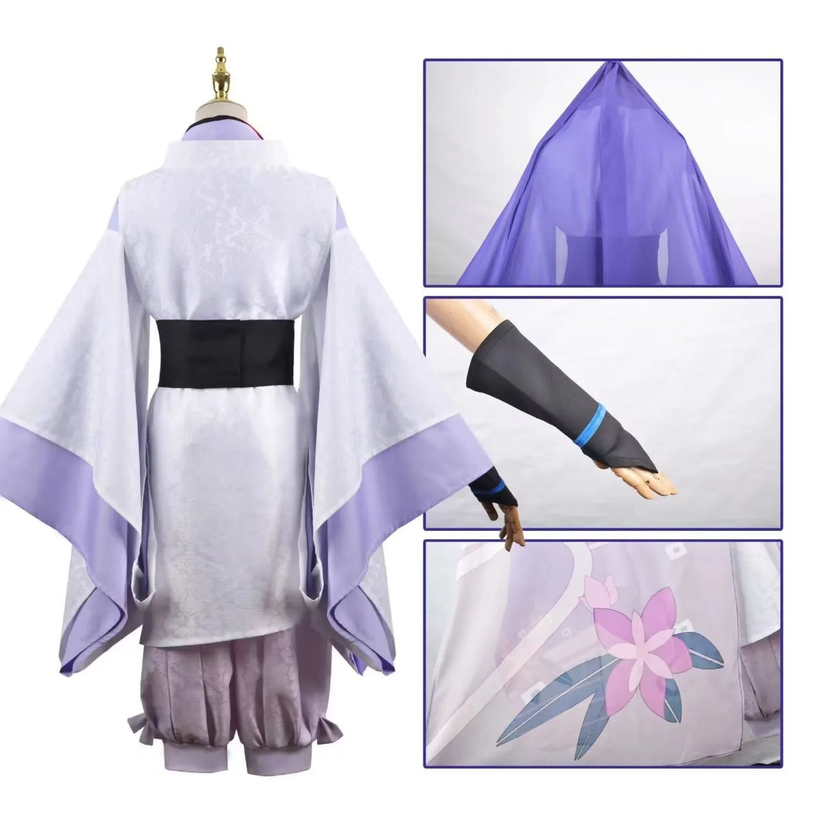 Scaramouche Wanderer Complete Genshin Halloween Costume - product image 4