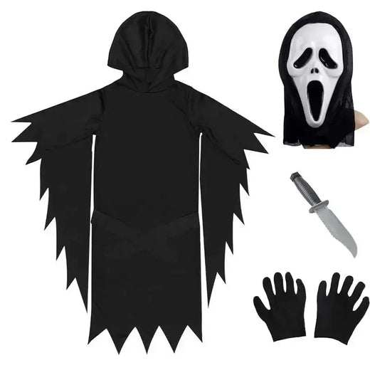 Kids' Ghostface-Style Scream Halloween Costume