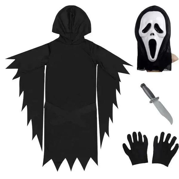 Kids' Ghostface-Style Scream Halloween Costume