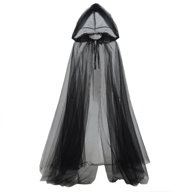 Vampire & Witch Halloween Costume - black / M - product image 7