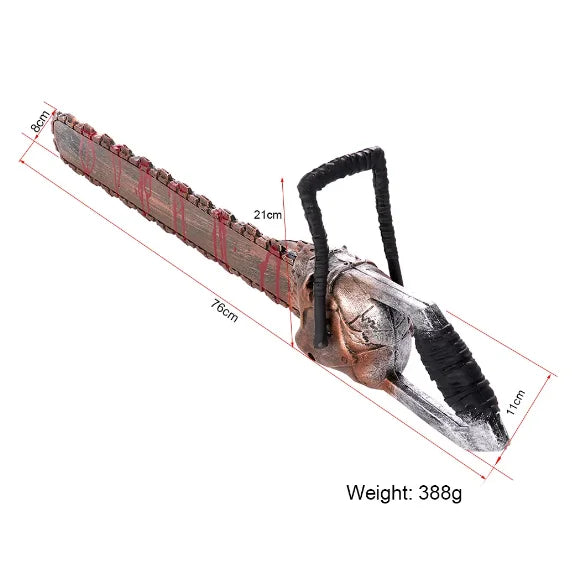 Simulation Bloody Toy Saw Halloween Escape Room Script Murder Prank Scary Props - product image 6