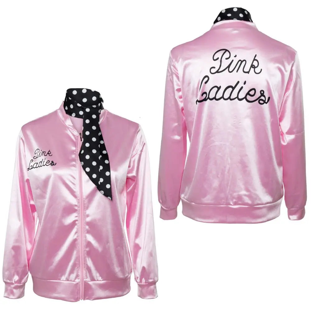 Pink Ladies-Inspired Costume Jacket for Women | 1950s Retro