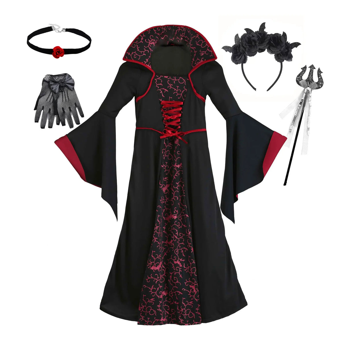 Royal Vampire Queen Costume for Girls - product image 10