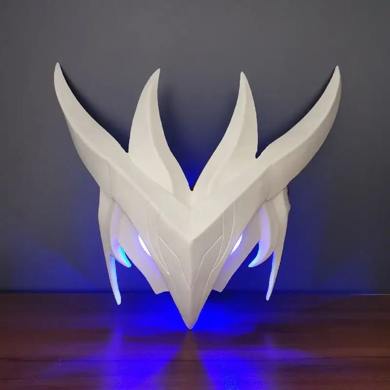 Anime Yone Costume Mask Game LoL the Unforgotten Yone Uniform Halloween Outfits for Male - D / One Size