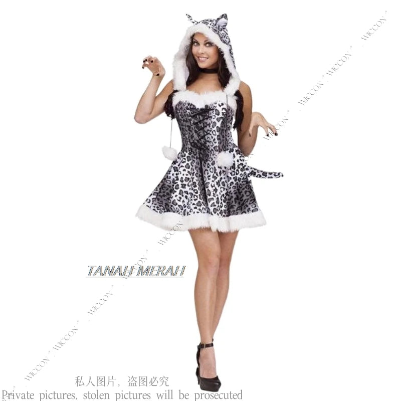 Halloween Party Frog Penguin Panda Cat Fox Monster Dinosaur Pirate Cosplay Costume Jumpsuit Woman Man Party Role Play Bunny Girl