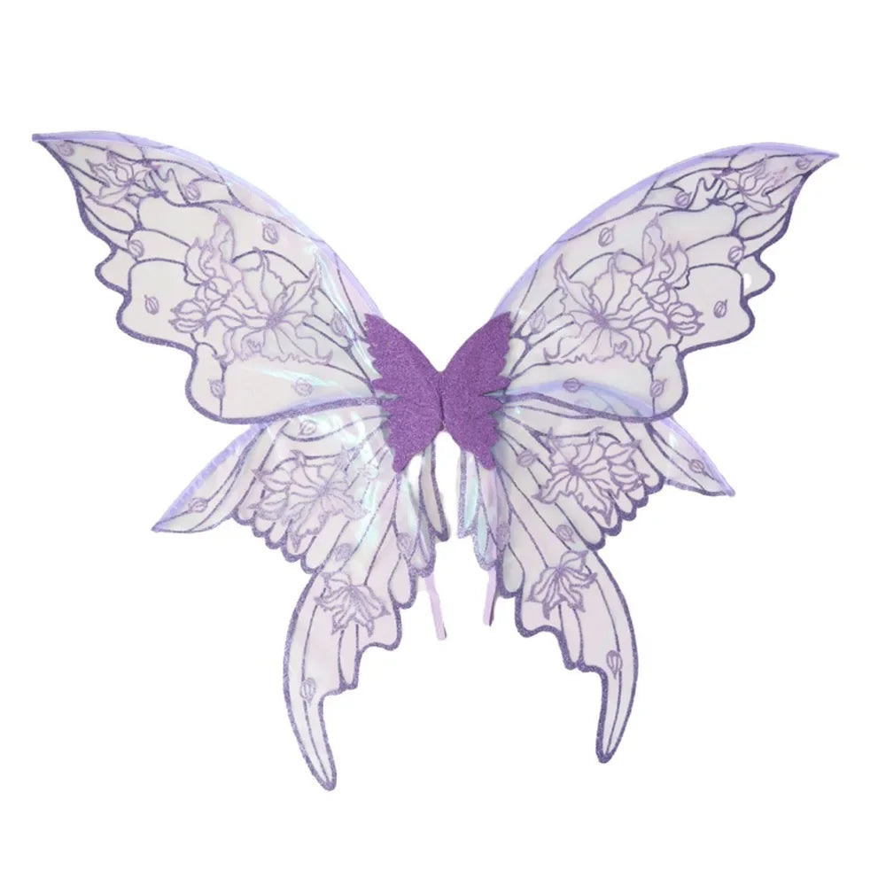 1PC Adults Fairy Wings Girls Sparkling Angel Wings Butterfly Costume Wings Costume